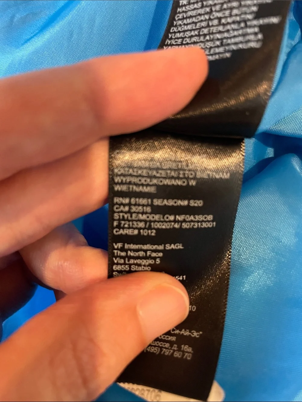 THE NORTH FACE Men's Arrowood Triclimate Jacket in Clear Lake Blue Size XXXL